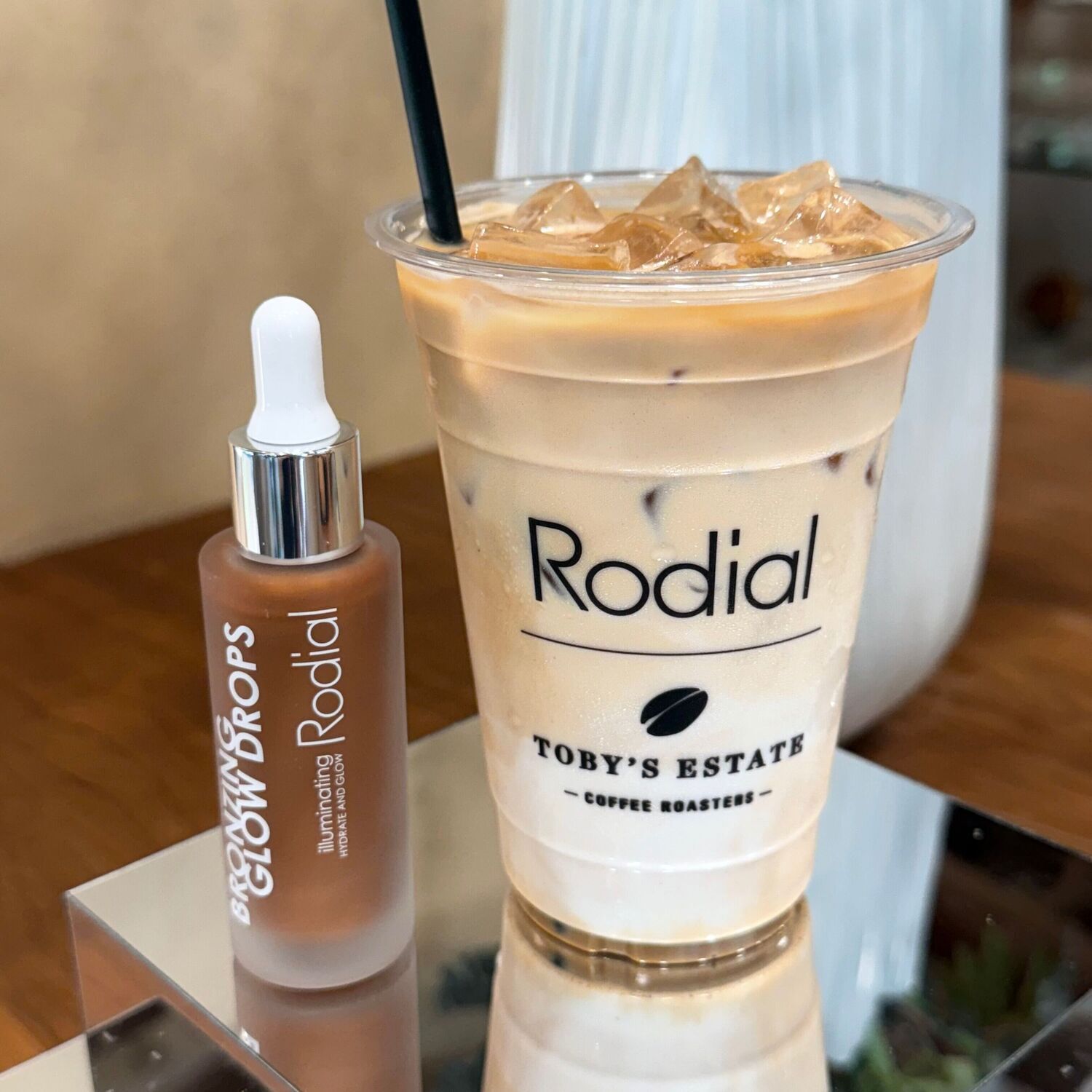 Rodial Takes Tribeca: Bronzing Glow Drops x Toby’s Estate