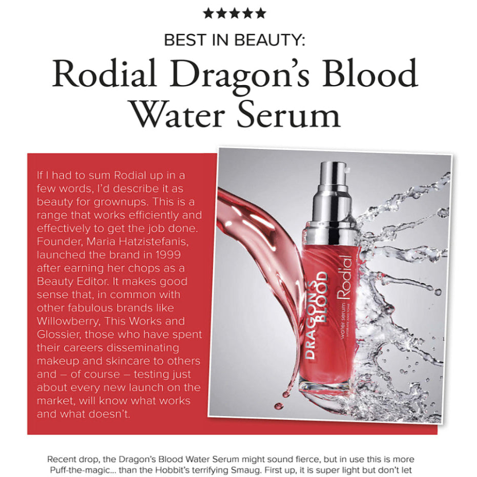 Why OX Magazine Gave Our Dragon’s Blood Serum 5 Stars
