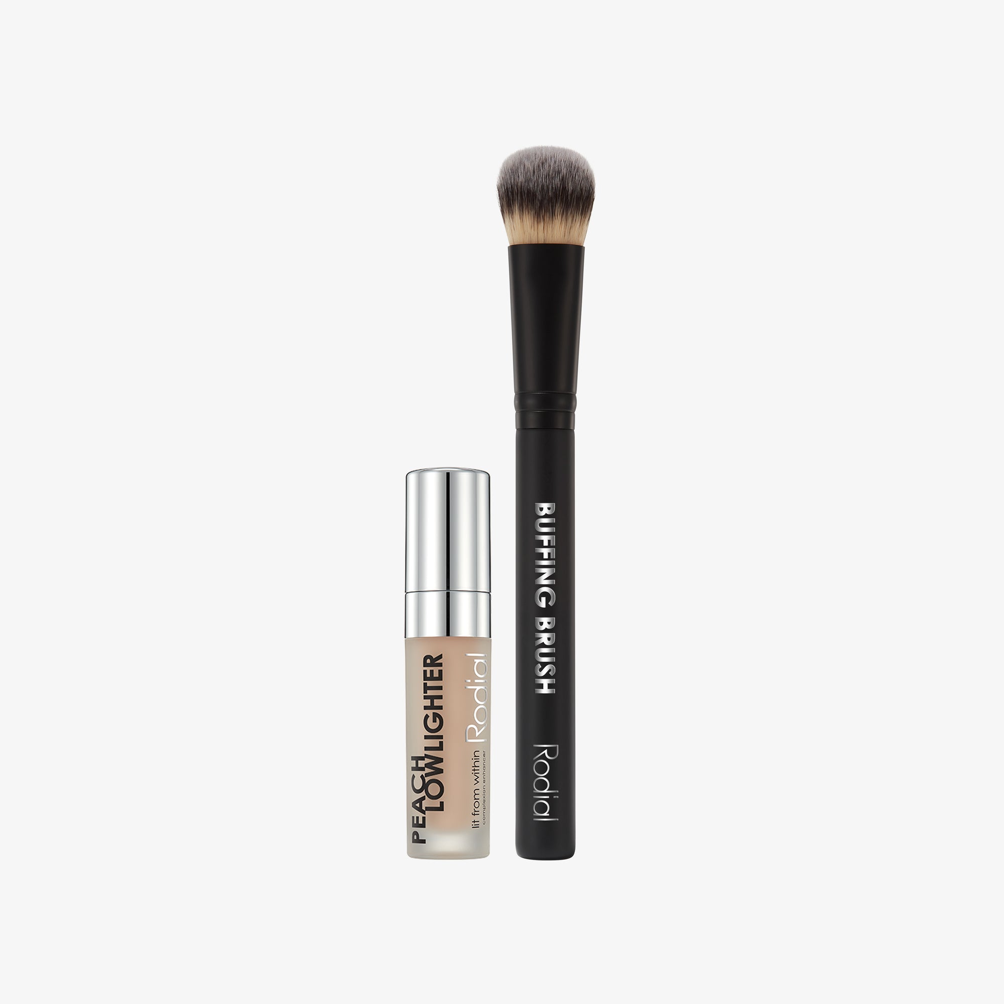 Peach Lowlighter & Buffing Brush