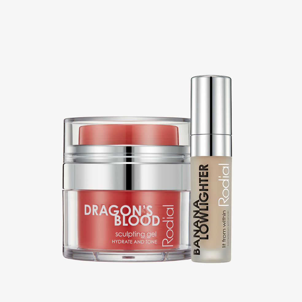 Banana Lowlighter Mini & Dragon's Blood Sculpting Gel Mini Duo