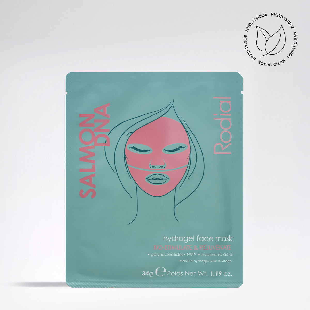 Salmon DNA Hydrogel Face Mask