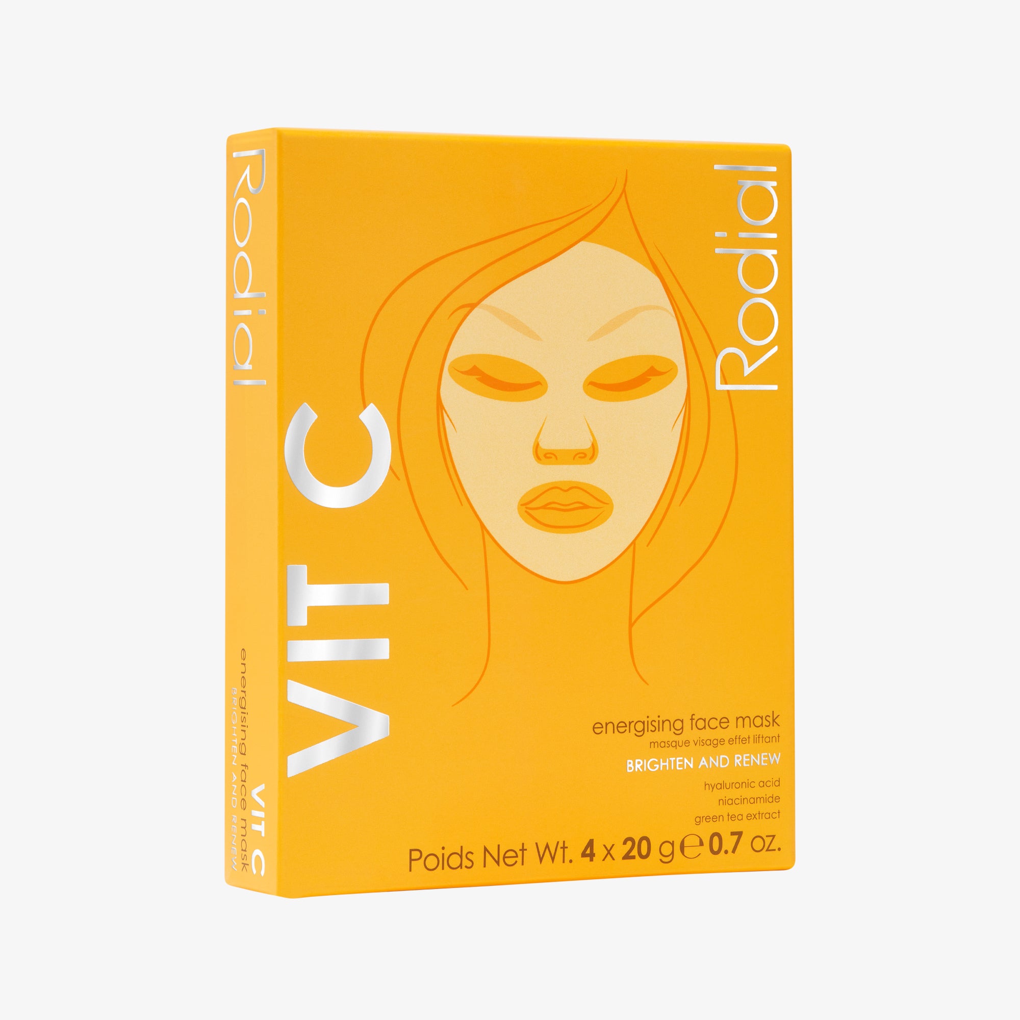 Vit C Energising Sheet Masks (Box of 4)