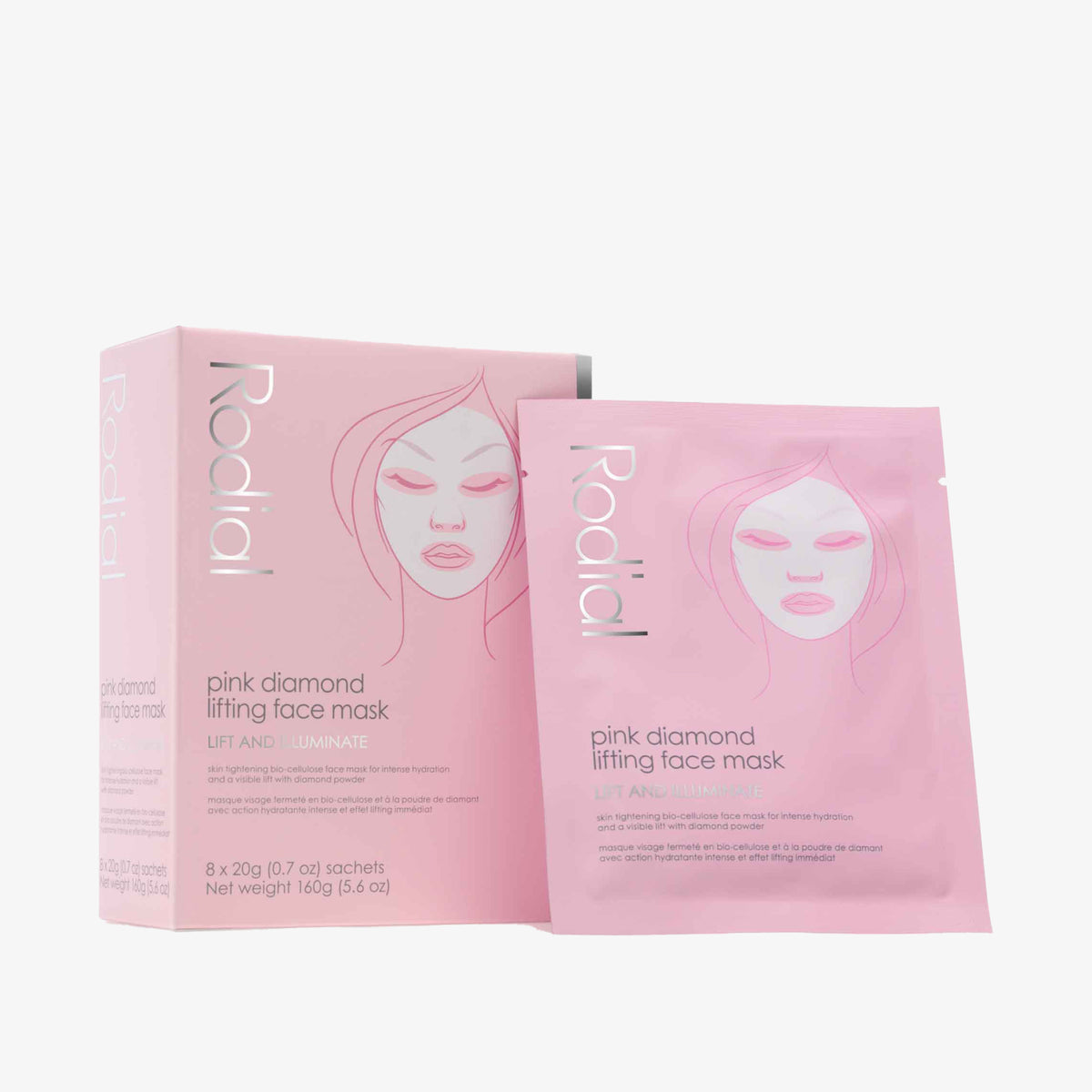 Diamond Instant Lifting Face Masks x 8